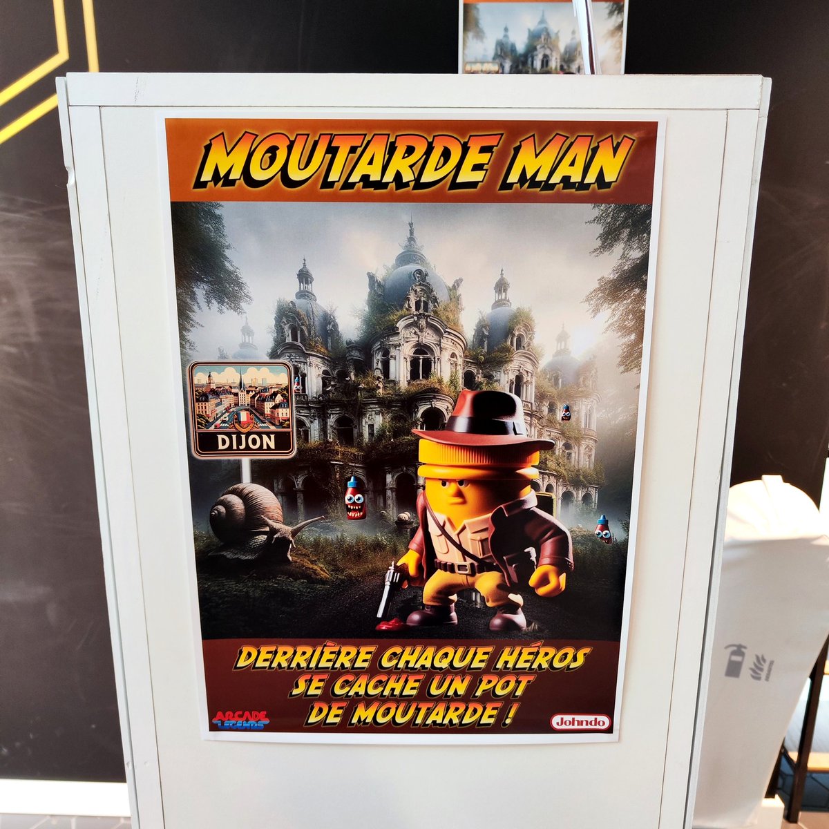 johndostudio's tweet photo. Si la moutarde ne vous monte pas trop au nez, on en parle demain 🤫😏

#dijon #moutarde #mustard @dijon @ArcadeLegendsFR #gameboy #retrogaming #gameborne #moutardeman https://t.co/PdnosoBZkF