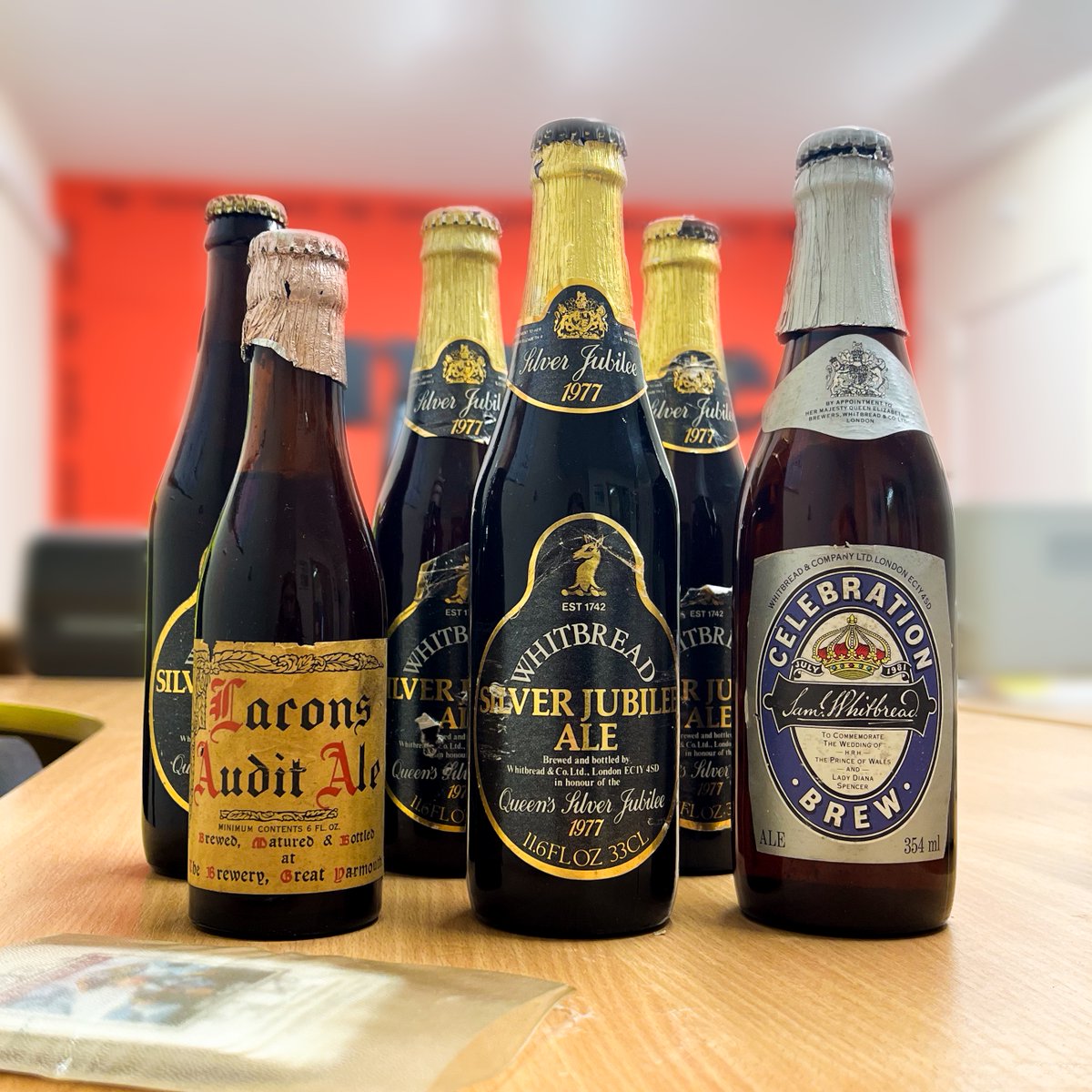 These vintage Lacons & Whitbread bottles have been generously donated by Mrs Welsh. Her husband acquired these when working as bottling plant foreman, then part of the dray team, in the 60s & 70s. Did anyone you know work for Lacons during that time? They may have crossed paths!