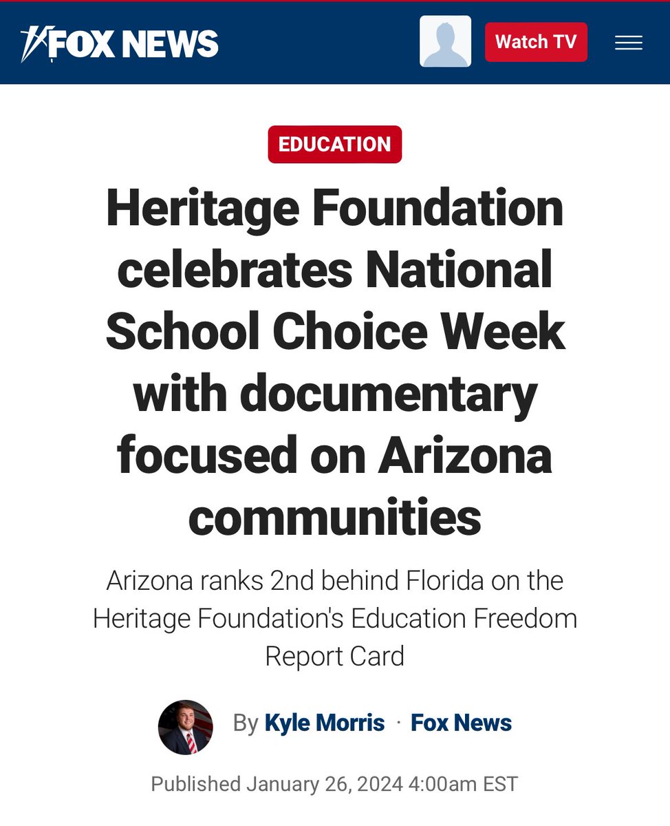 JasonBedrick's tweet image. What does school choice mean for the families who benefit from it? What kind of schools do they attend?
Learn more in The @Heritage Foundation’s new documentary: “Making the Grade”
#NSCW