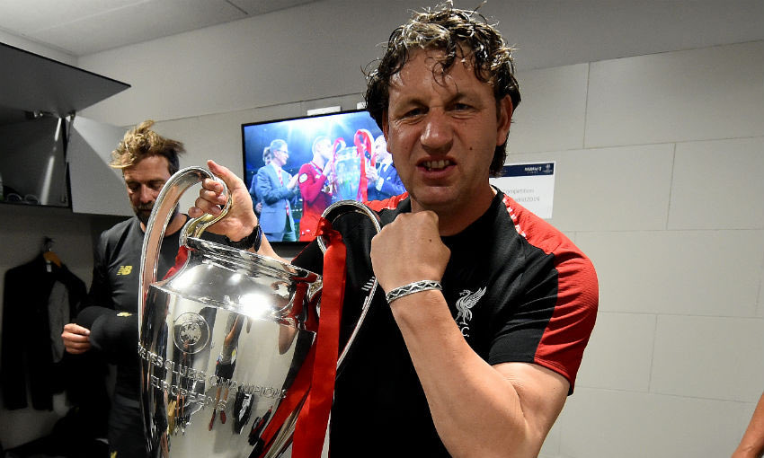 AnfieldEdition's tweet photo. Just a word for Peter Krawietz.

Been here 9 years and nicknamed “the Eye” by Jurgen Klopp. He’s been an integral part of the journey and will be strange not seeing him on the sidelines.

Thank you, Peter ❤️ https://t.co/MHjBb41vgd