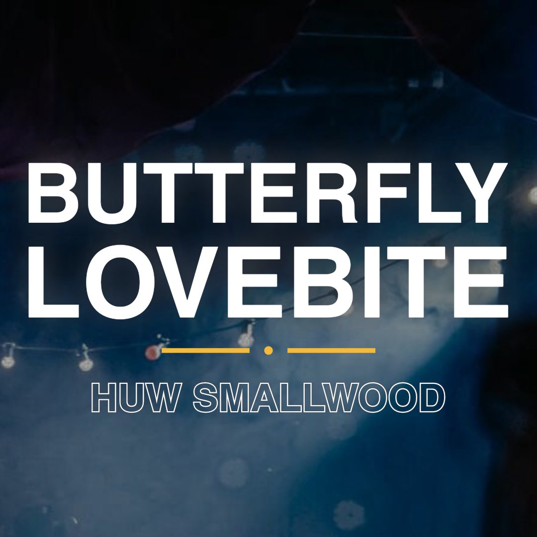 🦋 Butterfly Lovebite by Huw Smallwood A young man on parole takes part in the trial scheme to talk to his future self. But would you talk to your former self if it meant you stop existing? Catch at our scratch night - Sunday 4 Feb ✨ bit.ly/StockExchangeS…