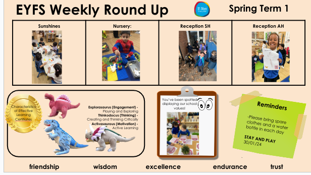 stsilassunshine's tweet photo. Another busy week of learning and fun. Don't forget we have a stay-and-play session on Tuesday.🎨🍂🗼#weeklyroundup @stsilasschool @NurserySilas @RAHStSilas @Rec_StSilas https://t.co/E3j1xDxpz5