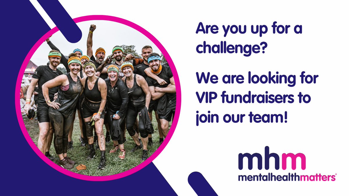 Are you interested in taking on a challenge? We're looking for those with a sense of adventure to join Team Mental Health Matters. Run the course to support our cause!⤵️ mhm.org.uk/blog/tough-mud… #ToughMudder #CharityChallenge #fundraising