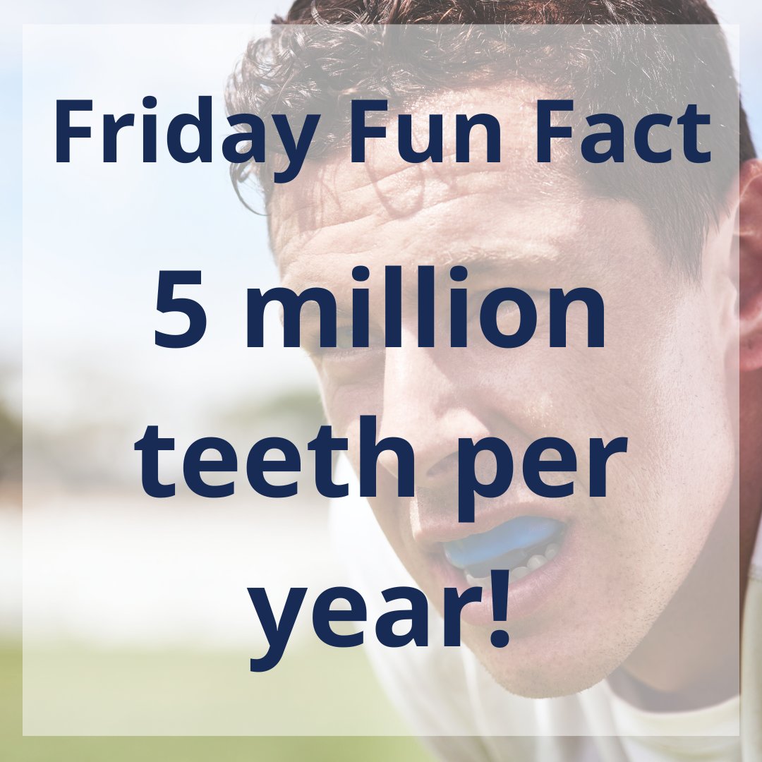 gadentalassn's tweet image. Did you know? Sports-related injuries are responsible for 5 million missing teeth every year! 🏀⚽🏈 That's a lot of smiles hitting the bench. 😬 Play safe, protect your pearly whites! 😁 

#SmileSafe #SportsFacts #DentalDefense #FridayFunFact