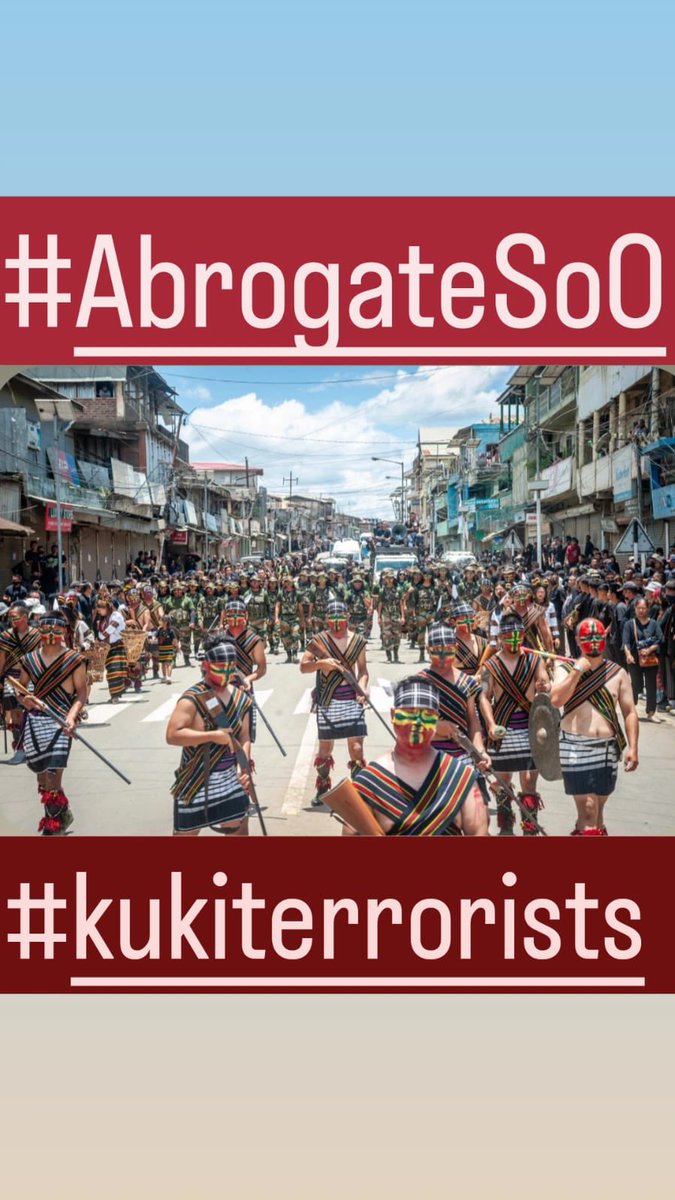 RajshreeKeisham's tweet photo. Amidst the nationwide celebration of Republic Day, it's disheartening to witness Manipur grappling with the prolonged agony of violent conflict for the past 8 months. The relentless breaches of the SoO agreement by Kuki militants serve as a stark impediment to peace in the region. Manipur urgently needs to abrogate the SoO, as the continued violations undermine any efforts towards stability and compromise the well-being of its residents. The nation's joyous occasion demands that we prioritize the restoration of peace in Manipur, addressing the #KukiMilitantsViolatedSoO issue decisively. #AbrogateSoO #RepublicDay2024