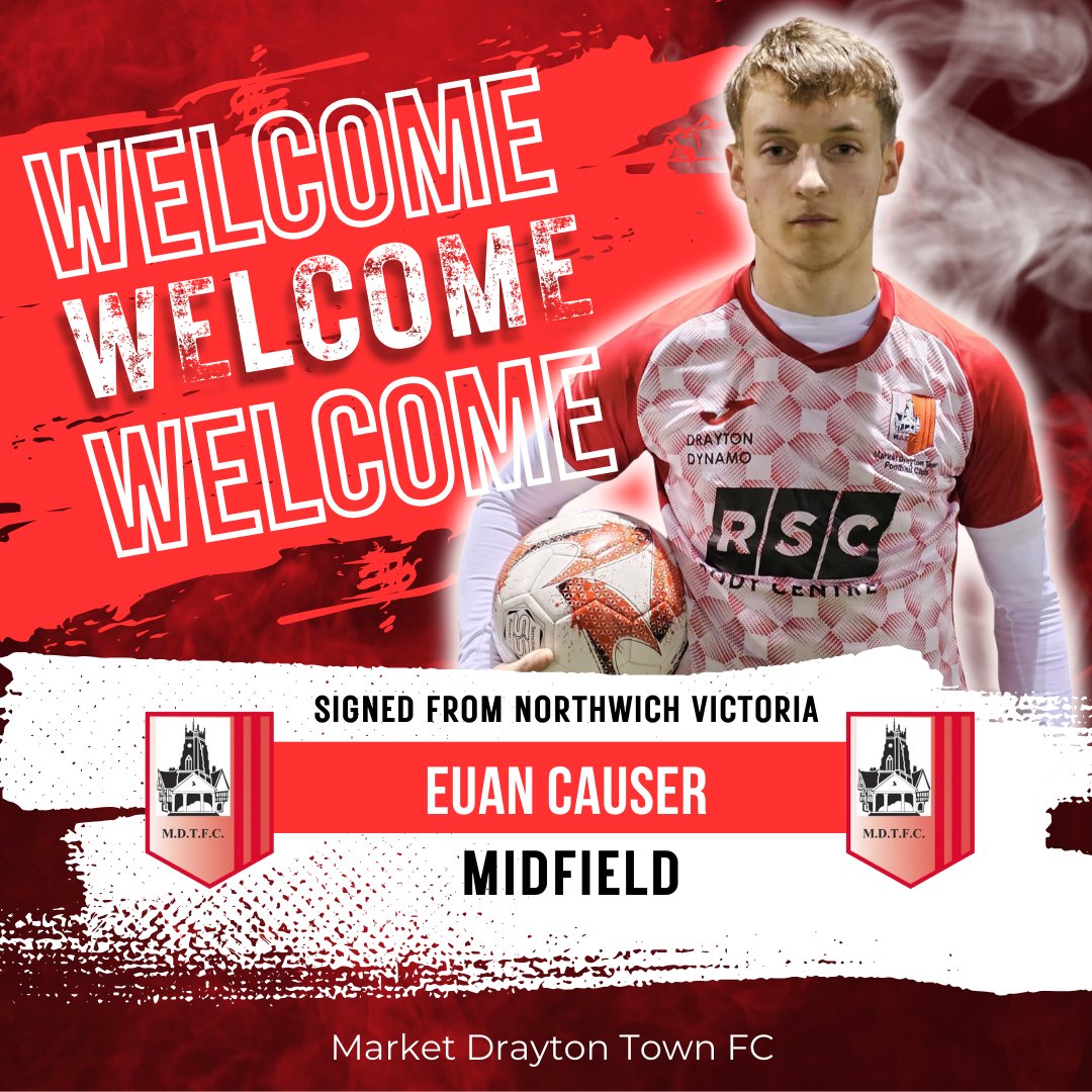 MDTFC's tweet photo. 🌟 2nd Player Alert🌟
Excited to introduce our second First Team player - Euan Causer! Let's give him a massive welcome to the MDTFC family! Euan brings immense talent and passion to our squad. Stay tuned for more player reveals today! ⚽
#WelcomeToTheTeam #NewPlayerAlert https://t.co/FjFCtnBOCd