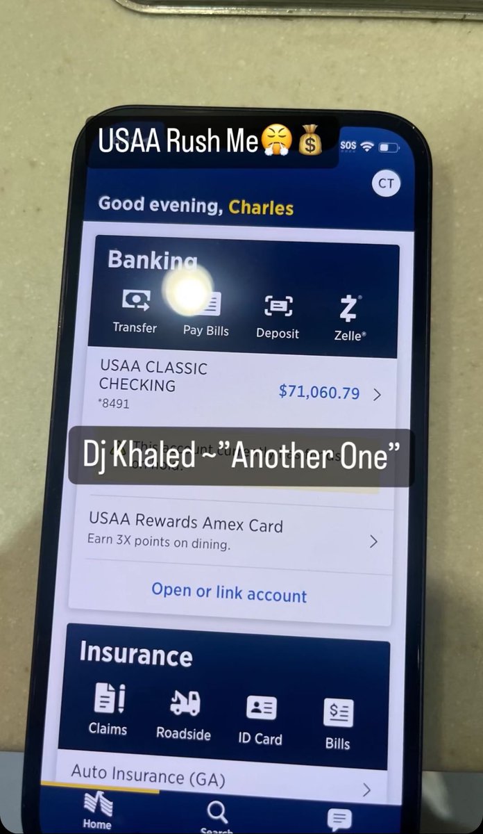 Andy49990807's tweet photo. @socialslut2 @SquadNastyFreak Send me a dm if you got a old USAA account , we gon share good racks instant $20k or better https://t.co/3sdQviix4P