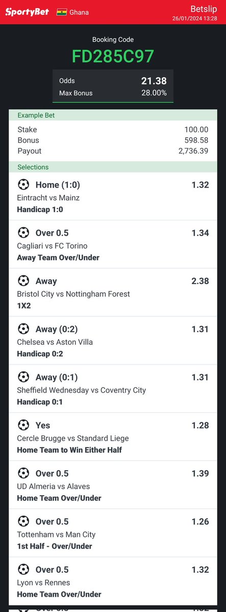 21 massive odds 🔥🔥🔥🔥🔥