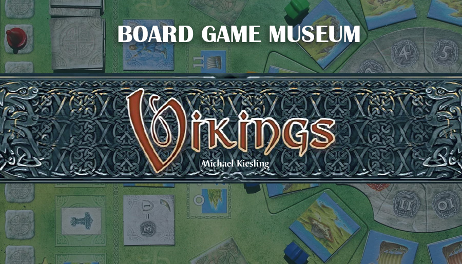 On Tabletopia we have 5 games with the word 'viking' in the title, but many more games about brave northern seafarers in general. But is there a game that is called just 'Vikings'? Yes, and this is, a modern classic by Michael Kiesling which is now in our Board Game Museum!