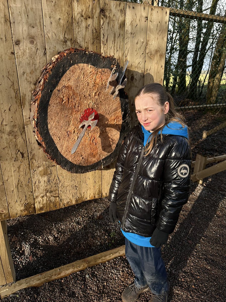MrMcNulty3's tweet photo. Hitting the bullseye during axe throwing 🪓 https://t.co/NTpvbEpoqI