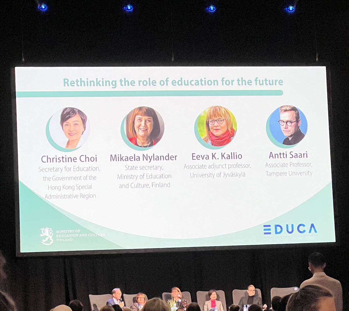 Fascinating panels at #Educa2024 addressing the future of #teaching #education on a global scale.