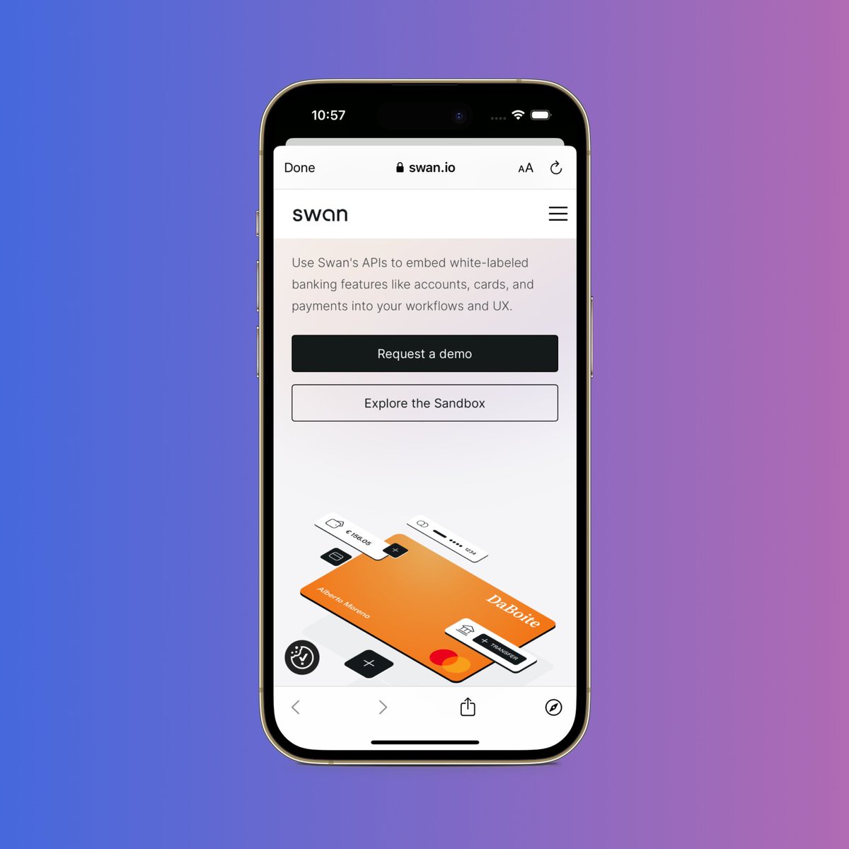 I just released a new react-native library ✨

It's called react-native-browser (by <a href="/swanapi/">Swan</a>) and is an easy-to-use and up-to-date in-app browser module, powered by Chrome Custom Tabs / SFSafariViewController.

github.com/swan-io/react-…