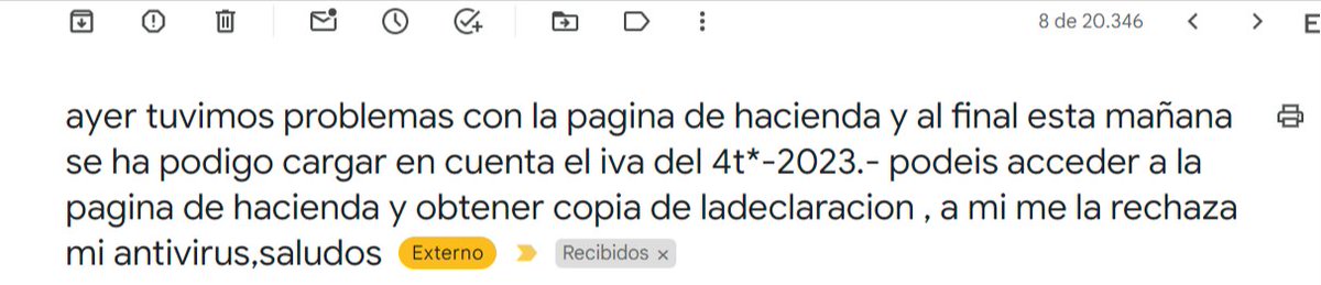 javiermoral's tweet photo. He's back!
El rey de los subjects y de los open rate, mi gestor. https://t.co/GCsUoJKKZV