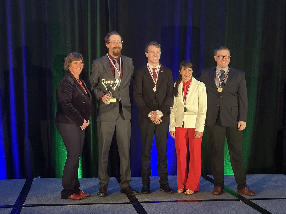 IsuTurf's tweet image. The 2024 Student Challenge Cup is coming back to Ames! Congratulations to Bryce Witham, Trevor Clawson, Mira Emma, and Jamie Sprague as they placed 1st in the 35th Annual SFMA Student Challenge! @FieldExperts