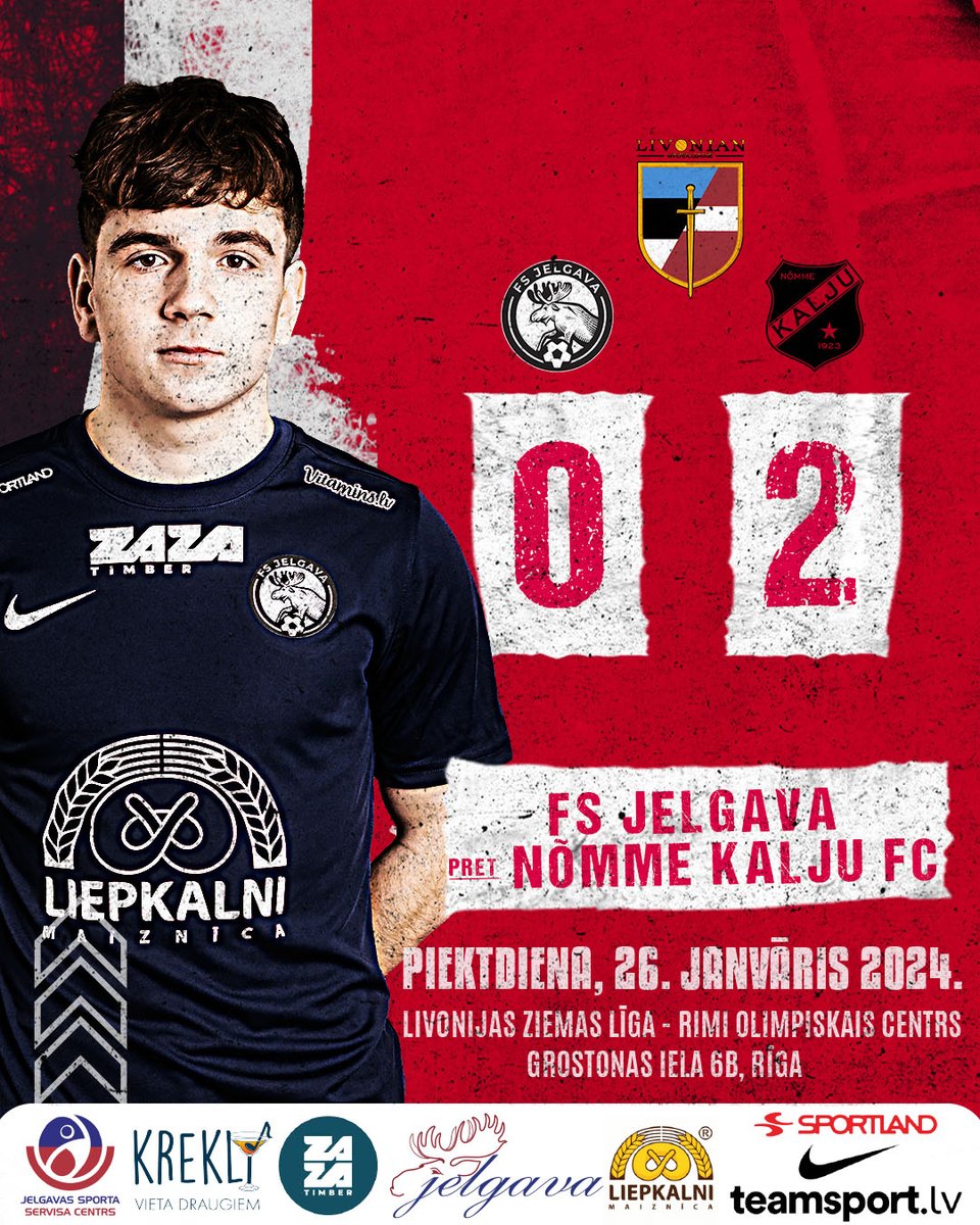 fsjelgava's tweet photo. Ar rezultātu neesam apmierināti, bet pārbaudes spēles tam arī domātas, lai meklētu iespējas uzlabot sniegumu.
#LZL #fsjelgava #futbols https://t.co/yqbdqqqwsN