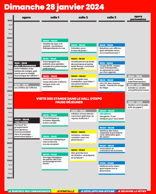 Les Rencontres de l'officine ouvrent leurs portes demain à 9h 🔥
Découvrez le programme et inscrivez-vous rapidement à l'évènement incontournable des pharmaciens ! #rencoff
📌RDV ce week-end au Palais des Congrès de Paris 
Inscription gratuite par ici ⬇️
rencontresdelofficine.fr