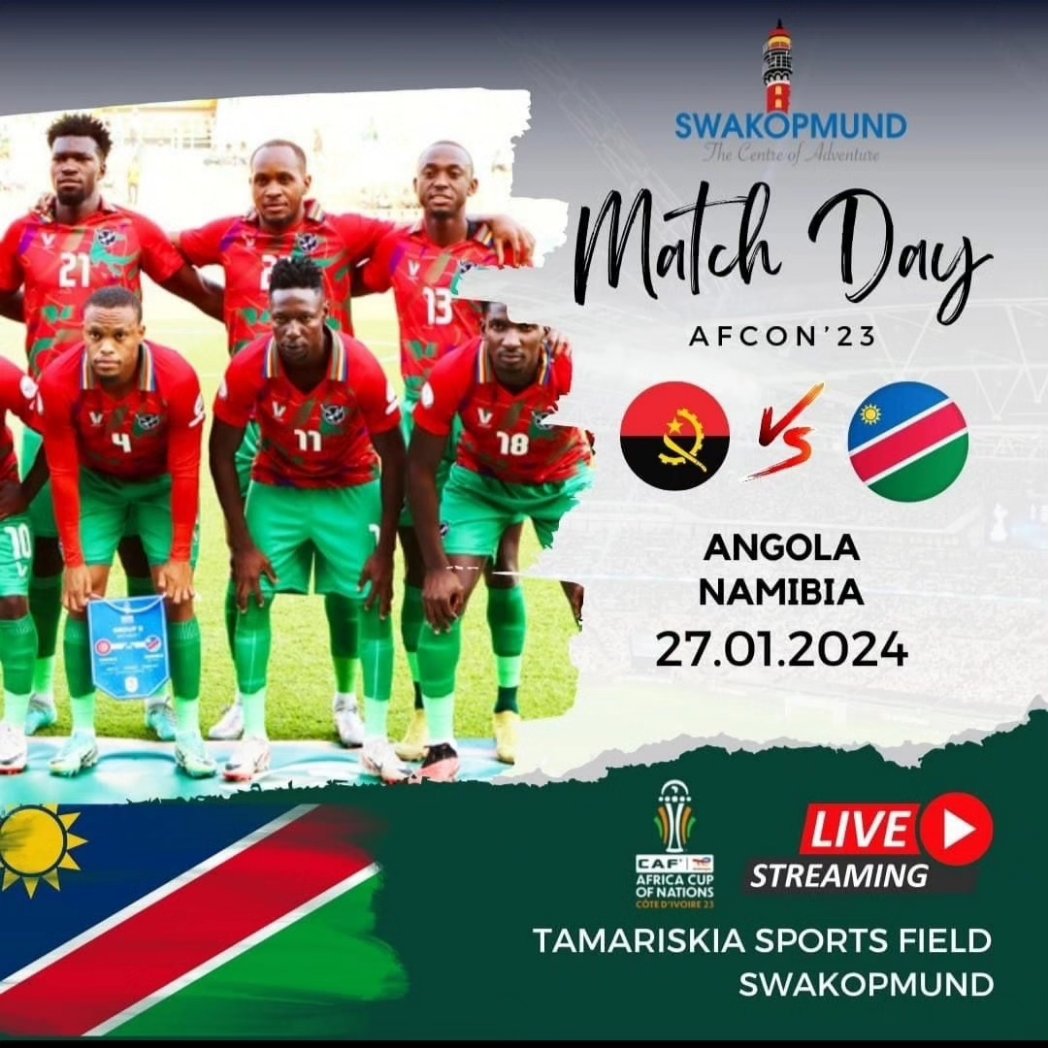 ErongoRC's tweet photo. If you are in one of these coastal towns in Erongo Region, the Region of Excellence, please join us tomorrow in support of our national team - The Brave Warriors. See you all there. https://t.co/ZygnWHtQ8R