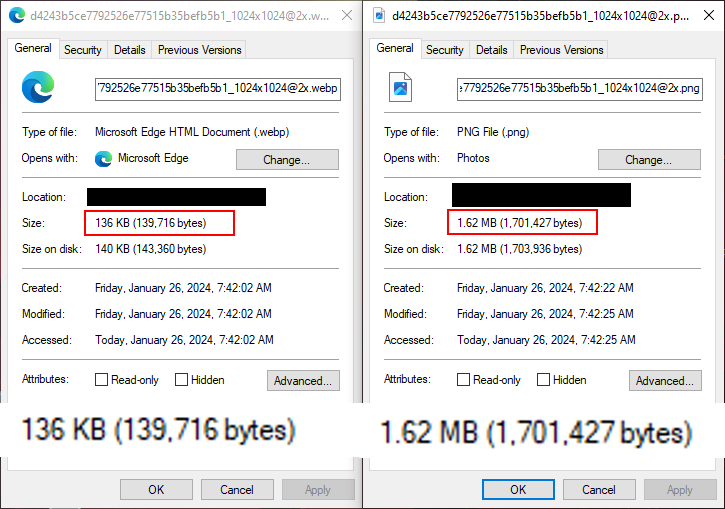 Its_Mr_Floyd's tweet photo. The real shame is .webp is an insanely well optimized format. Compare this .webp I saved to a .png of the exact same image, pixel for pixel.

It really isn't the guy's fault that the industry shit the bed implementing what should have been an insanely convenient format. https://t.co/xjBvcnoAfQ