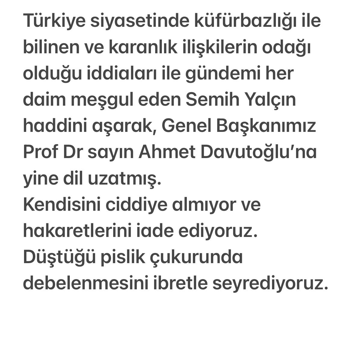 Hadsiz <a href="/E_SemihYalcin/">E. Semih Yalçın</a> ’a ;