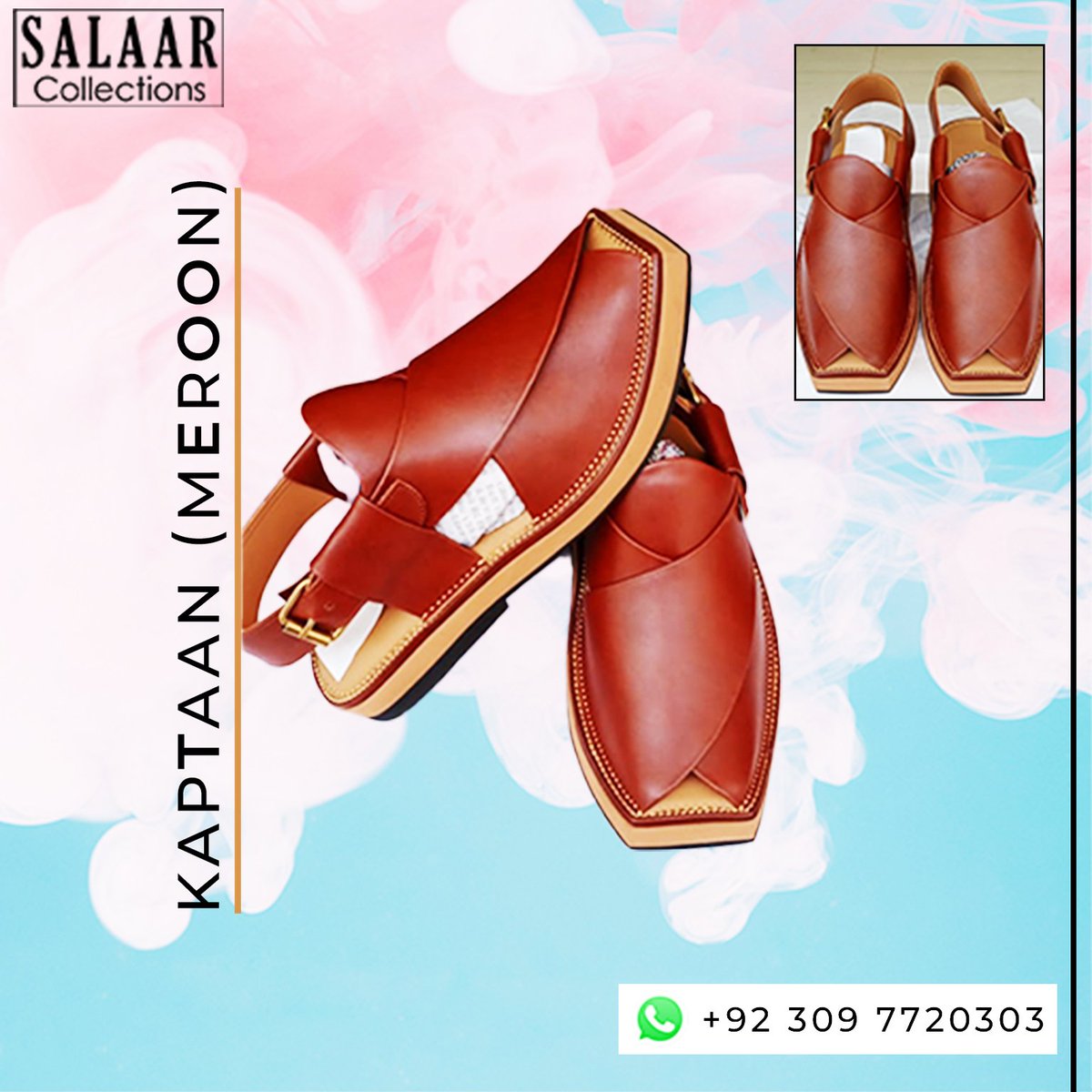 SalaarChappal's tweet photo. Best Quality Kaptaan Chappal
Handstiched and outstanding finishing. Get in your fit size now at your doorstep. #SalaarCollections #KaptaanChappal #salealert https://t.co/WQYddr6ZOk