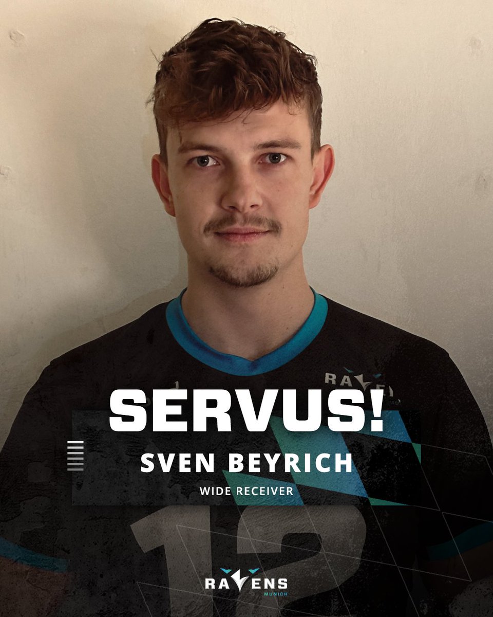 MunichRavens's tweet image. Spannender Neuzugang: National-Team Receiver Sven Beyrich schließt sich den Munich Ravens an: munichravens.com/munich-ravens-…

#munichravens #elf2024
