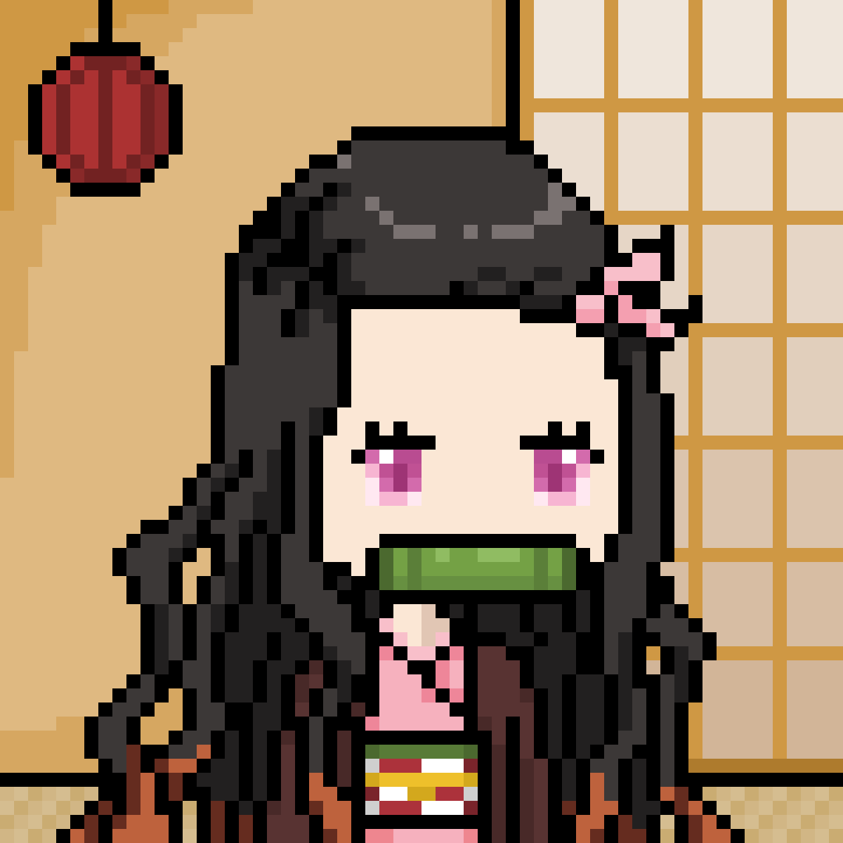 Hello CHUMS!  

As promised, those who minted 5 CHUM PUNKS will receive a custom 1/1 of their choice.

We are delighted to unveil our first personalized 1/1 Nezuko artwork created for @Oraisoturu73! Congratulations to you, and it will be included as part of our collection.