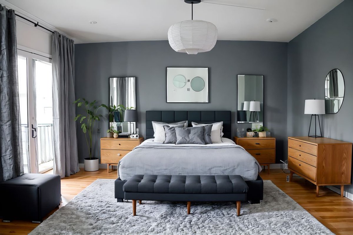 levelsio's tweet photo. ✨ Adding video to Interior AI now

Pic 1 is input, you take a photo of your current room

Pic 2 is generated redesign, in this case 🍃 Biophilic style

Pic 3 is a video of the room so you get a more 3d idea of the redesign

Next is fly through the room like NeRF https://t.co/e1c98qEMTi