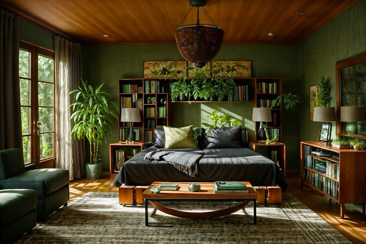levelsio's tweet photo. ✨ Adding video to Interior AI now

Pic 1 is input, you take a photo of your current room

Pic 2 is generated redesign, in this case 🍃 Biophilic style

Pic 3 is a video of the room so you get a more 3d idea of the redesign

Next is fly through the room like NeRF https://t.co/e1c98qEMTi