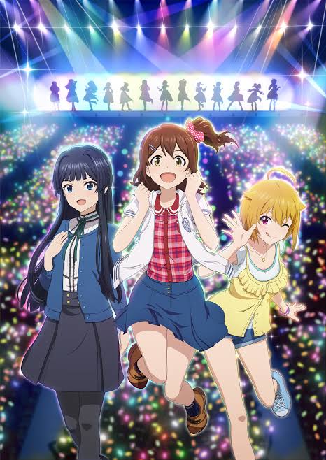 union_million's tweet photo. @pika06choco13 FF外から失礼します！初代アイマスアニメ（1枚目）→劇場版アイマス（2枚目）→ミリアニ（3枚目）と見るのが一番分かりやすいですがアニマス26話ムビマス2時間とハードル高いのでいきなりミリアニからでも全然大丈夫です！ミリアニだけなら12話で終わるので先輩達の過去が気になったら見返す感じでも！ https://t.co/A1spNTy8Kb