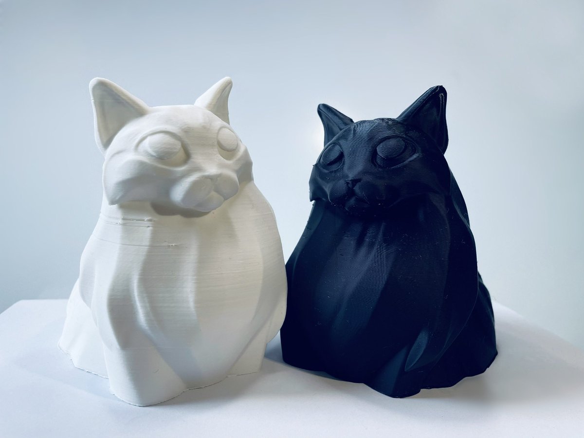 Roonca_studio's tweet photo. You can also find my 3d models on my cults3d page if you want to print and paint them yourself. 

https://t.co/PtBEVceaJ6

#print #3dprint #3Dprinting #3DModel #3dmodeling #cat #3Dartist #PortfolioDay #nekopaint #ArtistOnTwitter https://t.co/5yaquJXce8