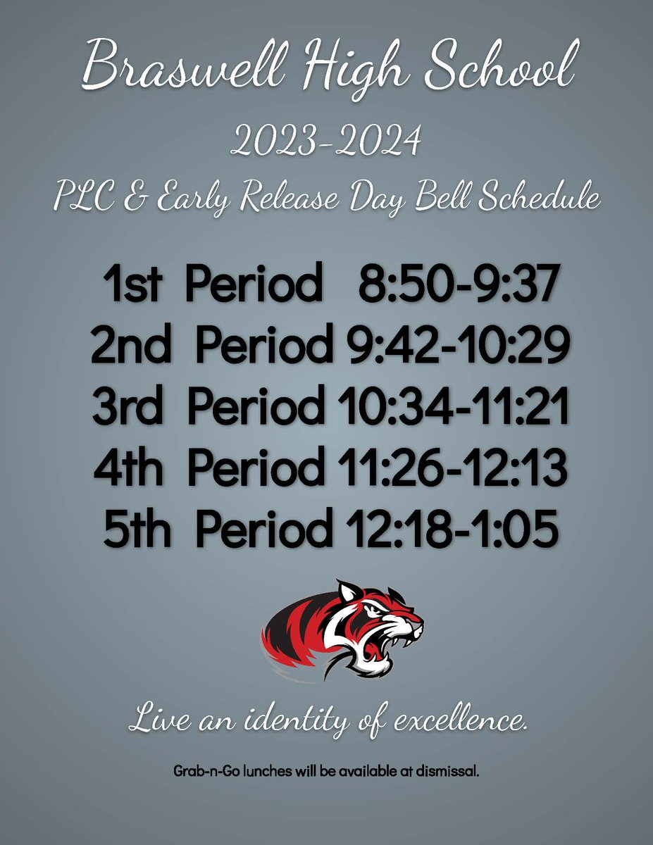 Reminder!  It's an A day with a modified schedule.