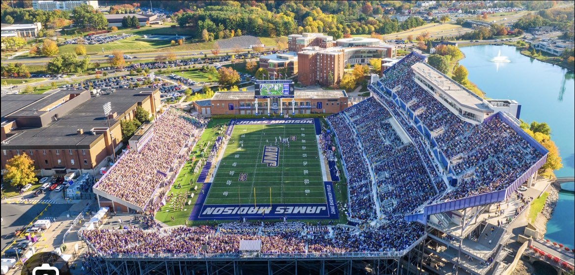 bowknows44's tweet photo. Headed to JMU this morning! Looking forward to a great visit! Go Dukes! 
@CoachBobChesney @coachdc34 @JMUFootball @CoachHarriott @STA_Football @OLIE_7 https://t.co/8BHJmZB0jN