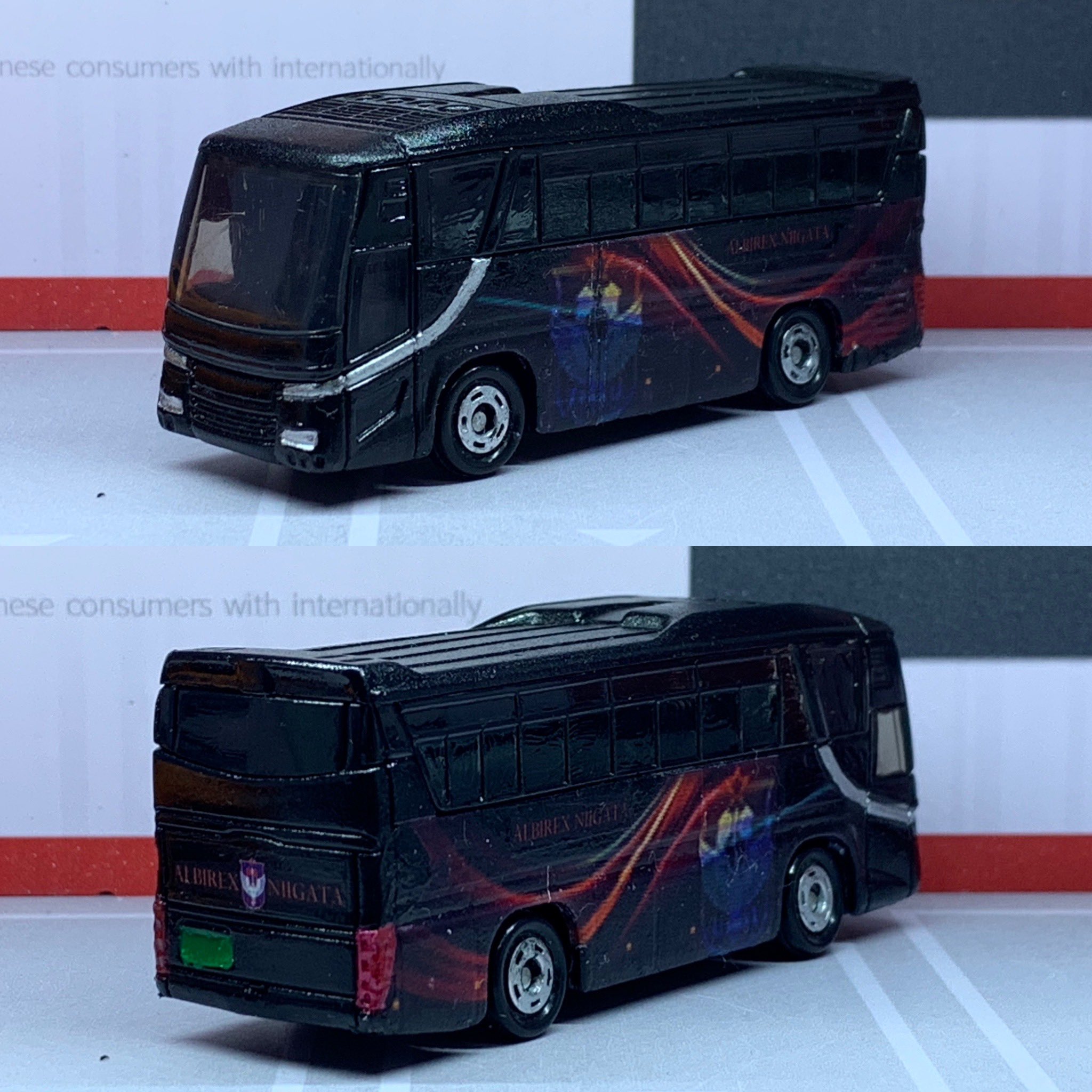 チョロQ アルビレックス新潟 バス トミカ（◇Jリーグ⑭【JRバス
