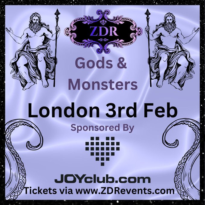 @ZDREvents are proudly sponsored by @JOYclub_UK @JOYclub_de 😀   JOYclub is your sx-positive community<a class="tags" target="_blank" title="On Twitter" href="/?out=eyJ0eXAiOiJKV1QiLCJhbGciOiJIUzUxMiJ9.eyJpYXQiOjE3MjI1NjgzMzcsImlzcyI6InR3cG9ybnN0YXJzLmNvbSIsIm5iZiI6MTcyMjU2ODMzNywiZXhwIjoxNzU0MTA0MzM3LCJyZWRpcmVjdF91cmwiOiJodHRwczovL3R3aXR0ZXIuY29tL1pEUkV2ZW50cyJ9.tC-y5fKzwLeFsdcs0440crLBJMz3uiRAvHUtTHdBtalGJiRgbgIc7_psIun_r4VM4kuc5VOXyae_4MrmNdZCag">@ZDREvents</a><a class="tags" target="_blank" title="On Twitter" href="/?out=eyJ0eXAiOiJKV1QiLCJhbGciOiJIUzUxMiJ9.eyJpYXQiOjE3MjI1NjgzMzcsImlzcyI6InR3cG9ybnN0YXJzLmNvbSIsIm5iZiI6MTcyMjU2ODMzNywiZXhwIjoxNzU0MTA0MzM3LCJyZWRpcmVjdF91cmwiOiJodHRwczovL3R3aXR0ZXIuY29tL0pPWWNsdWJfVUsifQ.LlulLvJ_e8aqGs9ZHHA970wWlCK0SCeq1h2onhxqE7t7EvJIKWDvMGjb7hLpTJJlPOg9CbCPep9O-rzBFRmT2Q">@JOYclub_UK</a><a href="/tag/godsandmonsters"class="tags"><span>#godsandmonsters</span></a>