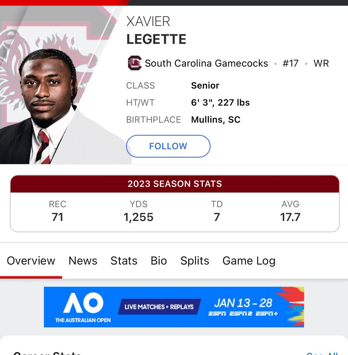 PantherNation28's tweet photo. — Great size and build for the position.
— Very good contested-catch ability. Strong hand-eye coordination and flexibility to adjust to the ball.
— Above-average long speed for a player his size.(Mean he’s fast asf)
— Above-average bully-ball style
#MudMade https://t.co/wSNiSVLVIp