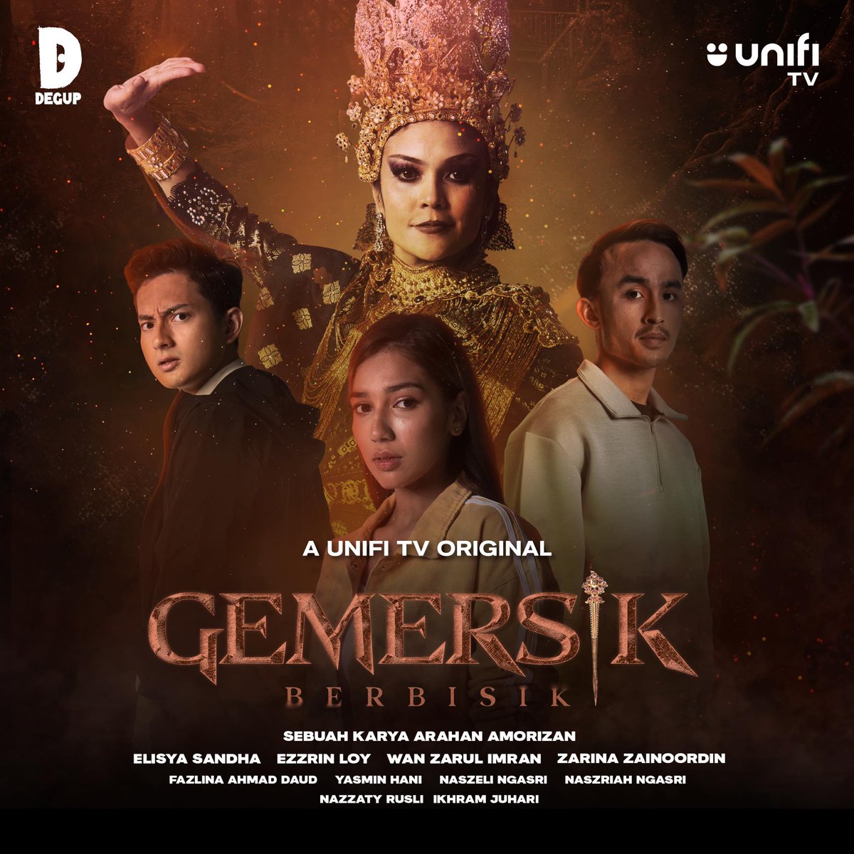 Unifi TV Originals: Gemersik Berbisik
Setiap Jumaat jam 9 malam di DEGUP saluran 120
Pelakon Elisya Sandha, Ahmad Ezzrin Loy, Wan Zarul Imran, Zarina Zainoordin

myinfotaip.com/2023/11/gemers…

#GemersikBerbisik