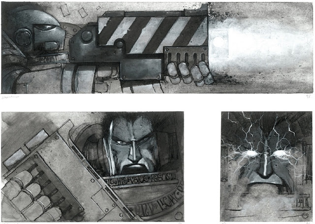 Gathering up 40k art by Wayne England.