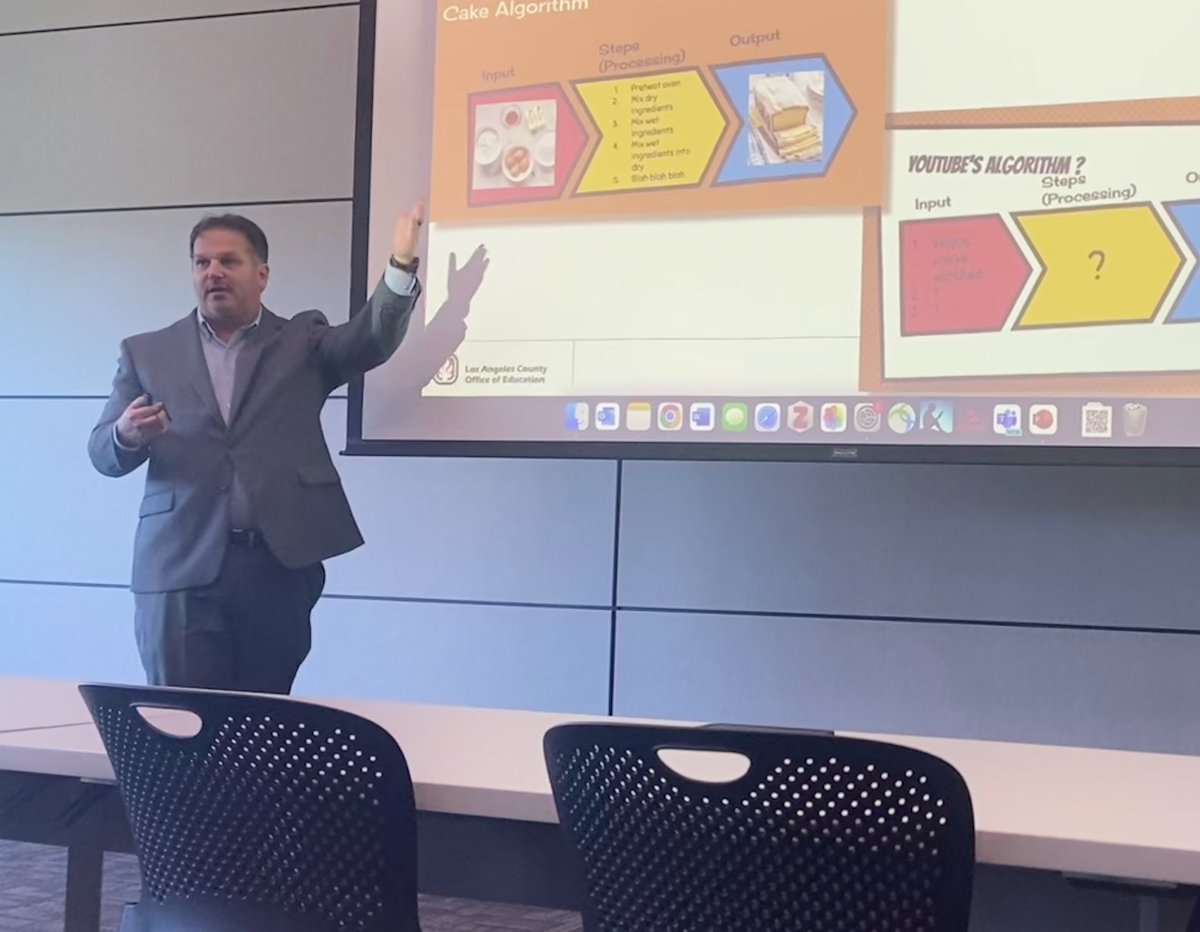 I was thrilled to present on critical algorithm literacy at yesterday's #RCOEAISummit. It was a great event with thought-provoking presentations and conversations.
#AIinEducation #LACOEAI #LACOEEdTech