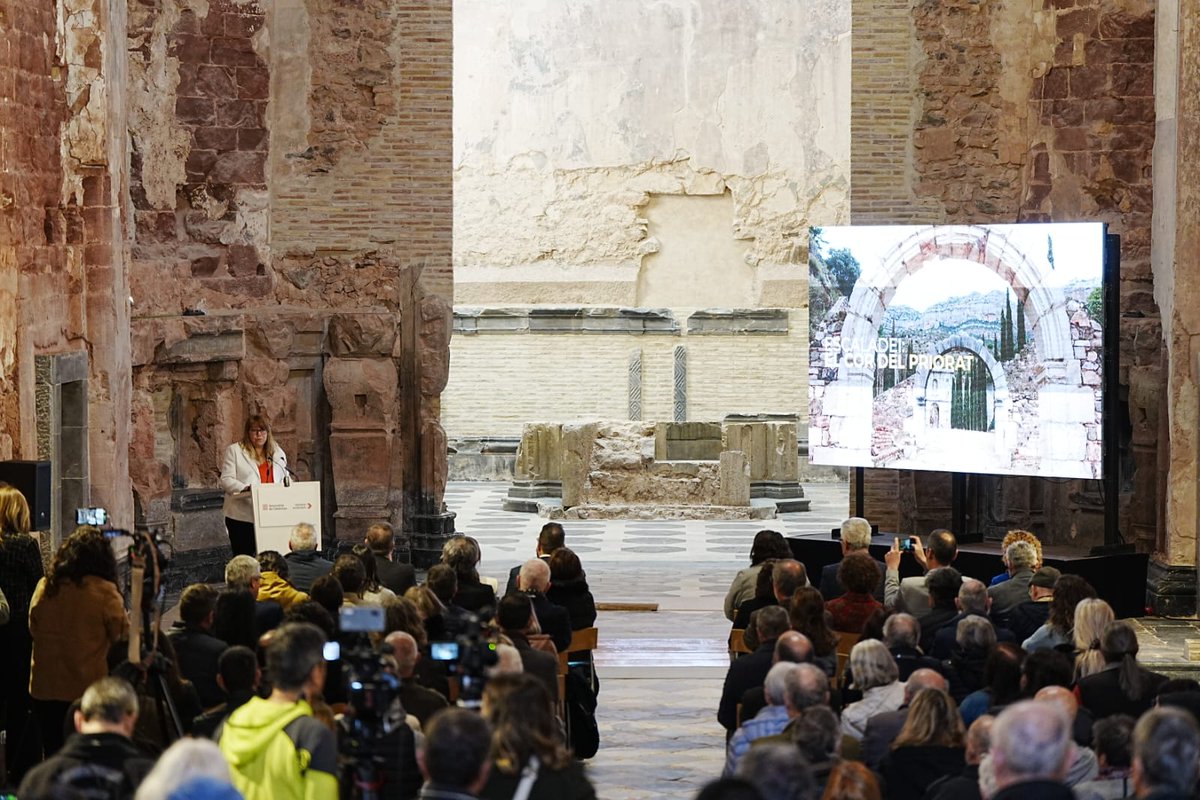 patrimonigencat's tweet photo. ⛪Es recupera l'església de la Cartoixa d'Escaladei després d'un complex procés de rehabilitació i restauració. Obrim fil per explicar-te'n els detalls👇 https://t.co/eO8eit8o9t