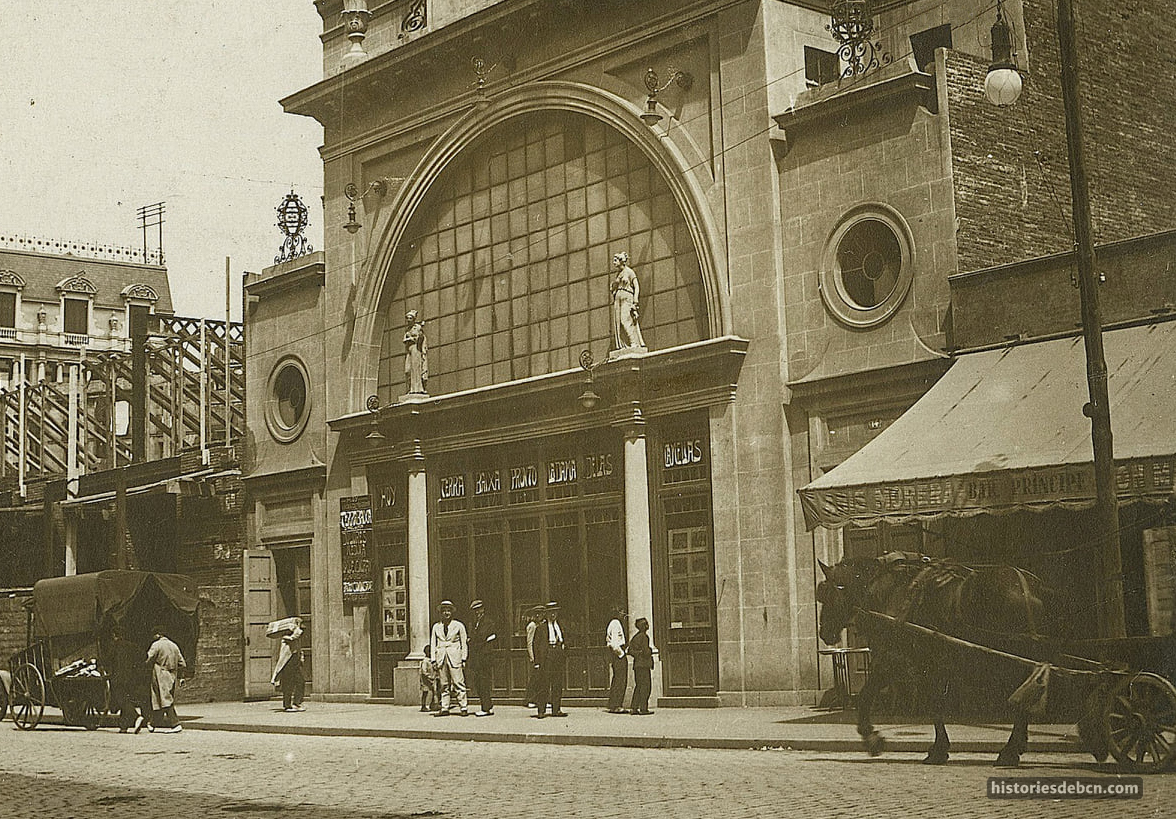 El desaparegut Cine Princesa de la Via Laietana (1924).
