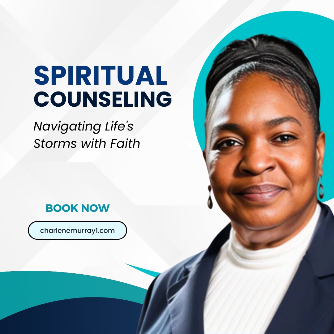 Spiritual Counseling: Navigating Life's Storms with Faith. 🌧️🙏 

Book now for a transformative journey toward resilience and spiritual clarity. 

Let faith guide you through life's challenges. 📚✨ 

#SpiritualCounseling #FaithGuidance #BookNow