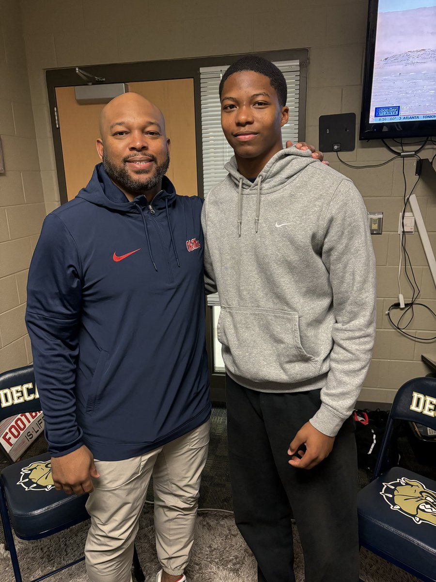 Kaleb Lanier (@kaleblanier) on Twitter photo All Glory to God! After a great conversation with <a href="/CoachB_BROWN/">Coach Bryan Brown</a> I am blessed to receive an offer from the University of Mississippi! #HottyToddy <a href="/dareu_i/">i-DareU Academy Inc.</a> <a href="/RecruitGeorgia/">Recruit Georgia</a> @SWiltfong247 <a href="/adamgorney/">Adam Gorney</a> <a href="/ChadSimmons_/">ChadSimmons</a> <a href="/CoachFelton1/">Coach Felton</a> <a href="/Coachlewis24DBU/">Coach Lewis</a> <a href="/jwindon35/">Joe Windon</a> <a href="/NEGARecruits/">Northeast Georgia Recruits</a> <a href="/BVEvery/">Barry Every</a> All Glory to God! After a great conversation with <a href="/CoachB_BROWN/">Coach Bryan Brown</a> I am blessed to receive an offer from the University of Mississippi! #HottyToddy <a href="/dareu_i/">i-DareU Academy Inc.</a> <a href="/RecruitGeorgia/">Recruit Georgia</a> @SWiltfong247 <a href="/adamgorney/">Adam Gorney</a> <a href="/ChadSimmons_/">ChadSimmons</a> <a href="/CoachFelton1/">Coach Felton</a> <a href="/Coachlewis24DBU/">Coach Lewis</a> <a href="/jwindon35/">Joe Windon</a> <a href="/NEGARecruits/">Northeast Georgia Recruits</a> <a href="/BVEvery/">Barry Every</a>