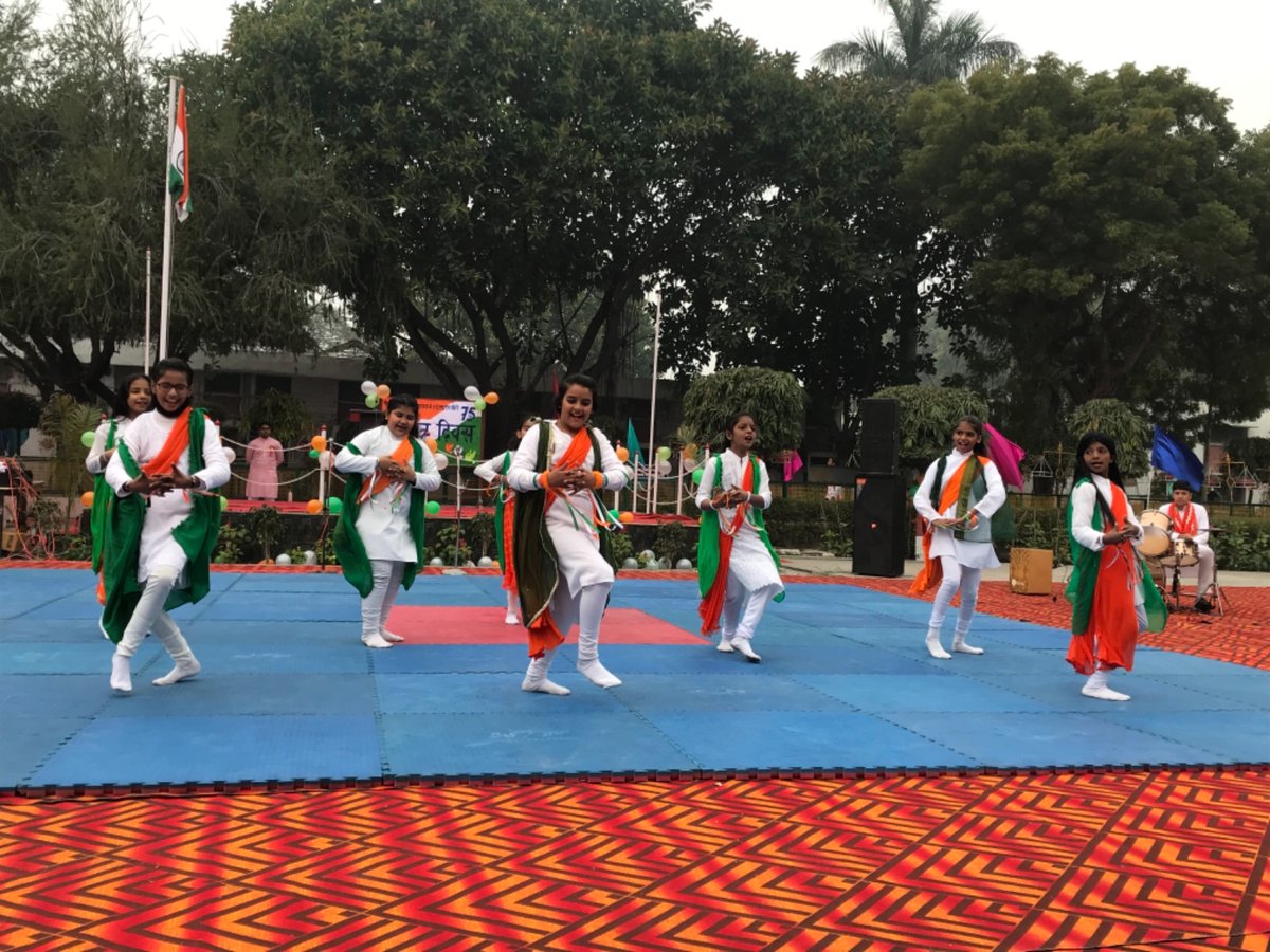 pmshrikv1knp's tweet photo. 75th Republic Day was celebrated with full energy and enthusiasm and message of Nation First was shared with students. #75threpuplicday @KVS_HQ @DeputyKvs https://t.co/0GcF49TEte