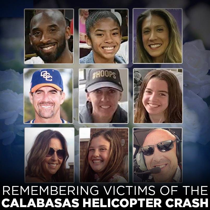 GONE BUT NOT FORGOTTEN: Today marks the somber anniversary of the helicopter crash that took the lives of Kobe Bryant, his daughter Gianna and seven others. Our hearts go out to their family and friends. 🙏🏻🕊️❤️