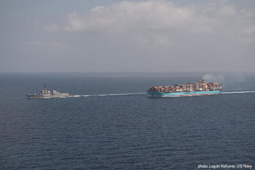 RUSI_NS's tweet image. CAN🇨🇦participating under @CJOC_COIC Operation ARTEMIS in international defence of freedom of navigation/of trade to move by sea thru #RedSea canada.ca/en/department-… Supporting int&apos;l actions/announcements, 3 staff, no ships, no aircraft #OpARTEMIS