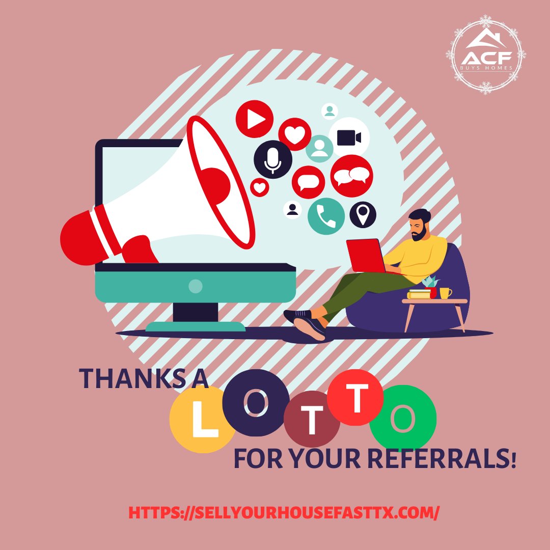 Your trust means the world. Huge thanks to all our friends and clients who spread the word about our company. Every referral fuels our passion for building a better community! 

#LocalInvestors #ThankYou #ReferralsMeanTheWorld
#CommunityLove #LocalImpact #InvestingTogether