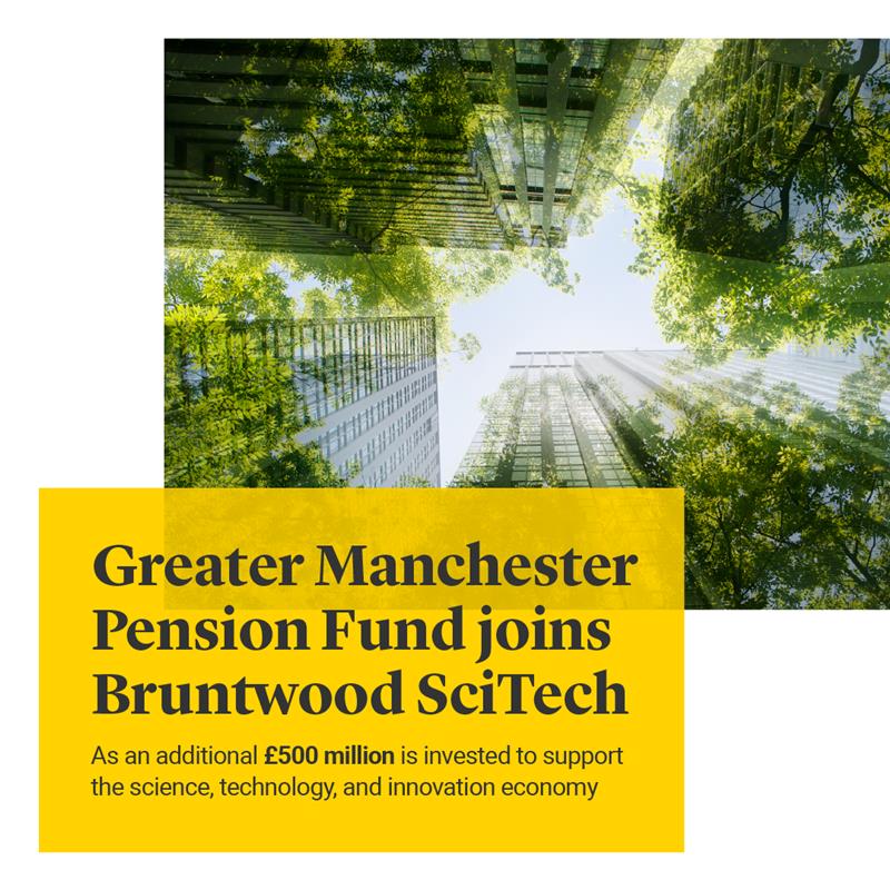 We’re helping UK pensions funds support growth in the UK. By bringing The Greater Manchester Pension Fund alongside us in Bruntwood SciTech, we're continuing to help grow the science & tech sector, provide skilled jobs, and contribute to economic growth. bit.ly/42coomS
