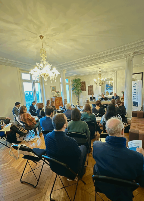 List_engineer's tweet image. 🇫🇷

Une belle table ronde sur les enjeux environnementaux côté juridique ! 🌍List était fier de participer à cet événement aux côtés d'IMfinity, le cabinet de management de transition juridique. Un grand merci à tous pour cette expérience enrichissante ! 🙌 #List #IMfinity"