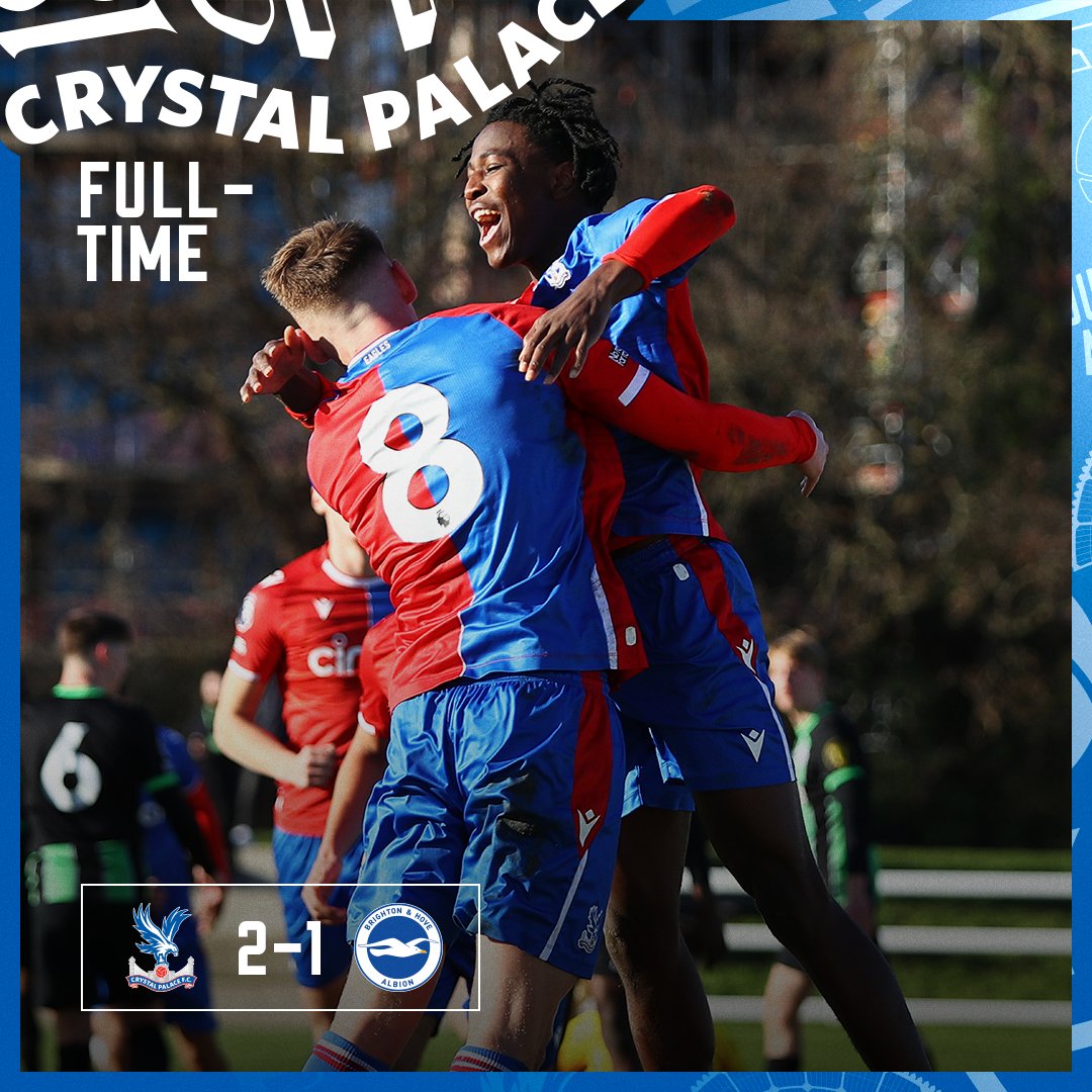 CPFCAcademy's tweet photo. GET IN THERE! 🤩🤩

🦅 2-1 ⚫️

#CPFC | #PL2 https://t.co/XgsYzmuxvi