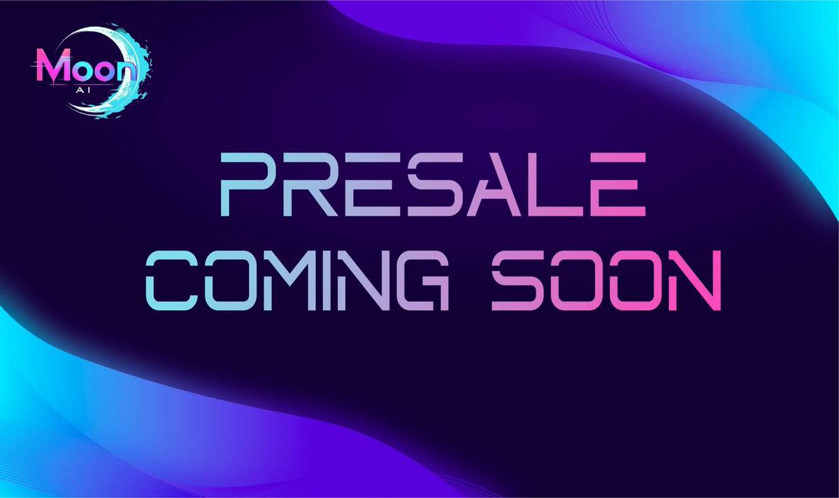 Our presale is coming soon, lets find out more in our website: moon-ai.xyz/#FAQ 

Drop your Sol wallet and tag some friends to get MAI token guys
#Airdrops #solana #BONK #jupcoin #moonai